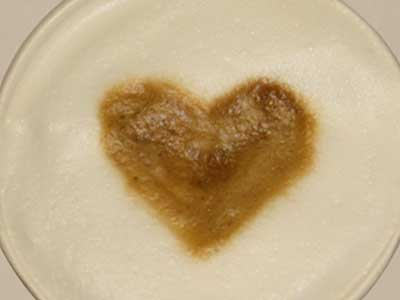 coffee heart